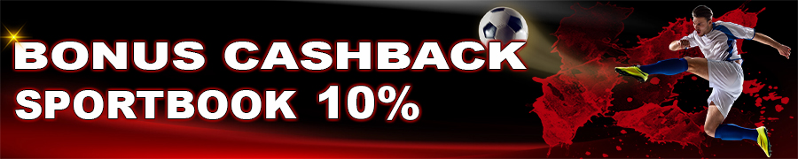 Bonus Cashback Sportbook 15%